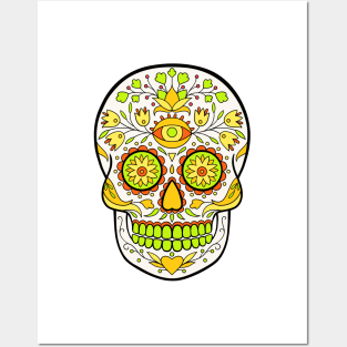 Sugar Skull Art Posters and Art